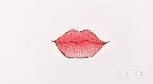 如何画女人的嘴唇