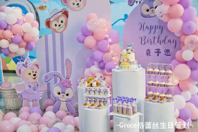 grace格蕾丝·生日策划甜品:露可蜜场地:兴业广场海洋主题乐园#宝宝