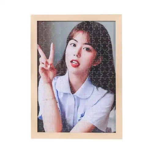 拼图照片定制人像真人图像女朋友情侣diy手工生日礼物七夕情人节