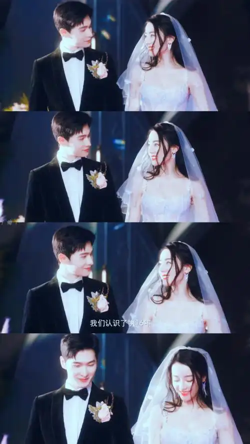 你是我的荣耀大结局杨洋迪丽热巴婚纱照太养眼了