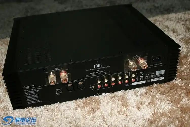 出英国音乐传真m6i高级hifi合并式功放美丰行货充新全套原包装