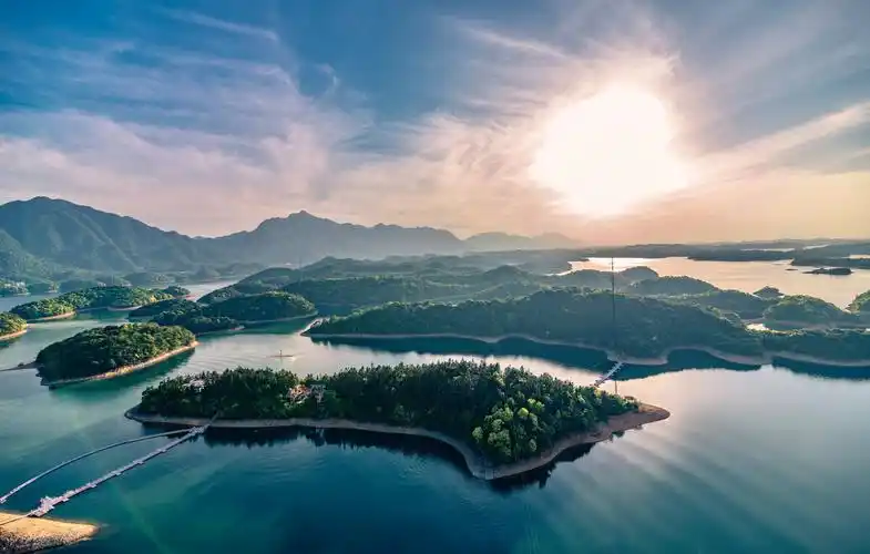 这里是江西九江庐山西海