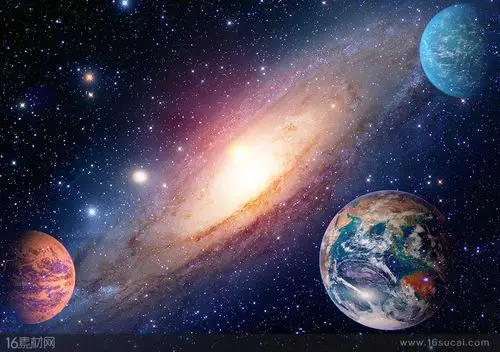 宇宙中的星云行星高清图片 - 素材中国16素材网