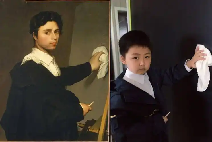 世界名画人物肖像画 世界名画人物肖像画女