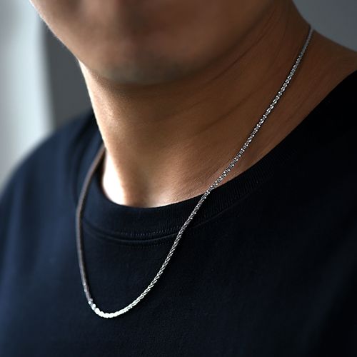 925银男士项链细款短款锁骨 装饰 男生款式hiphop嘻哈 潮流 街舞