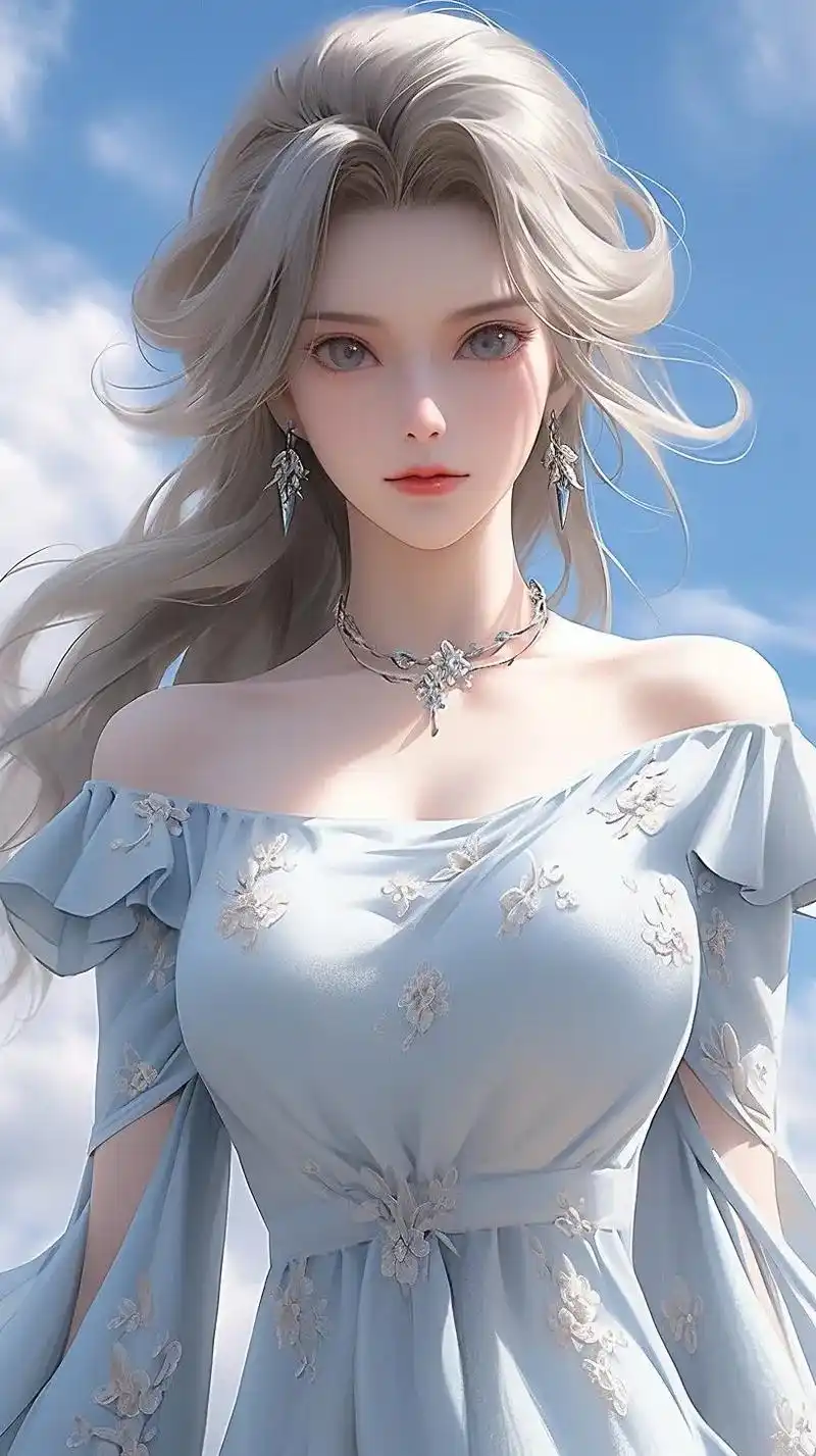 8k分辨率,一个绝世美女,正面半身像,飘逸的长发,甜美的微笑 - 抖音