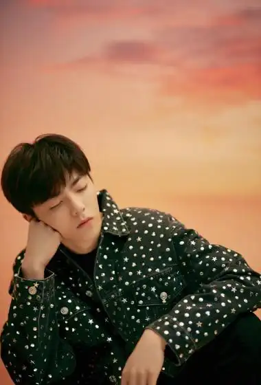 陈立农波点外套帅气写真图片99