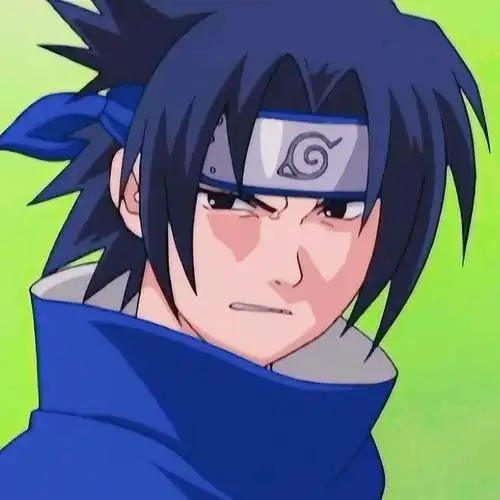 宇智波佐助自截头像傲娇的小表情