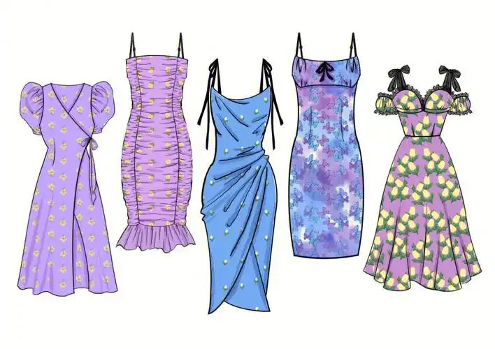 服装设计色彩搭配的一个小技巧