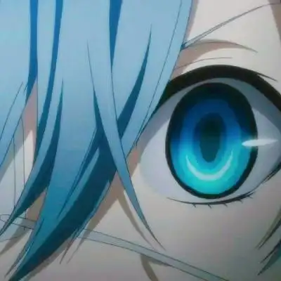 动漫二次元男生眼部头像