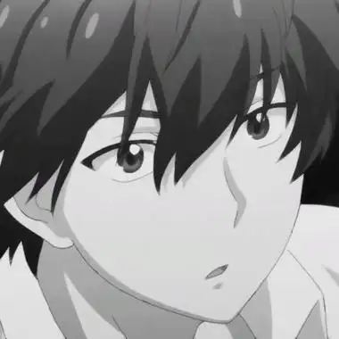 黑白动漫头像男丧,高清黑白色调的头像男丧动漫图片_男生头像_美头网