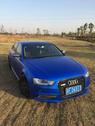 2013款a4l冰蓝色贴膜 膜是送的哦!_奥迪a4l论坛_手机汽车之家