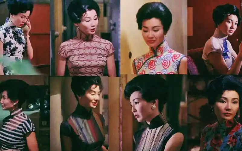 张曼玉【花样年华】21套旗袍秀,身材无敌了!_哔哩哔哩_bilibili