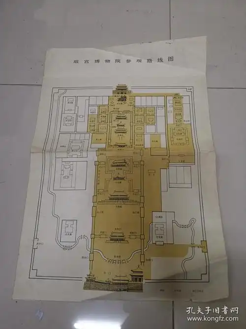 故宫博物院参观路线图3826