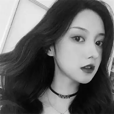 2021最火qq头像女生黑白