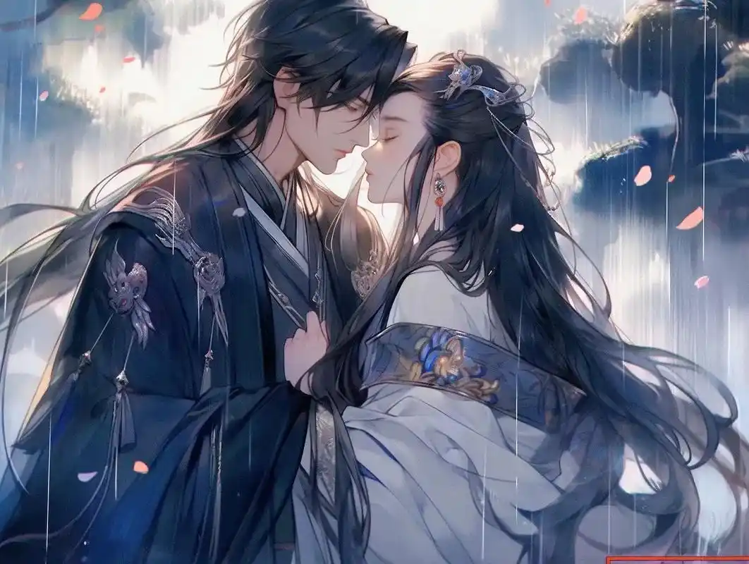 古风离别.雨越下越大,好像老天也为他们的离别而悲伤.婉容慢慢 - 抖音