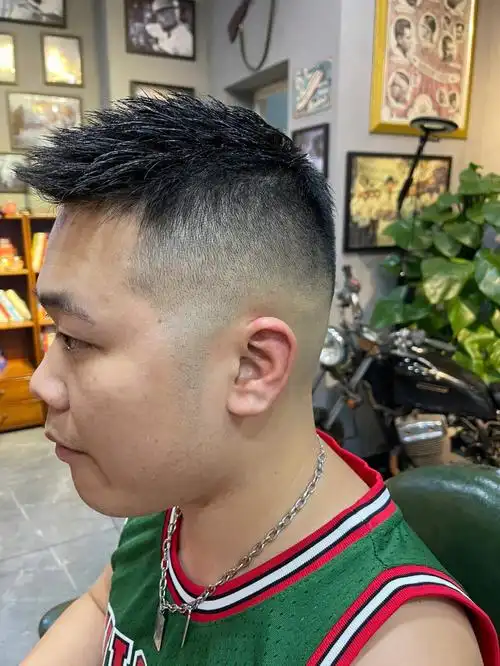 油头  #男士发型  #美式复古