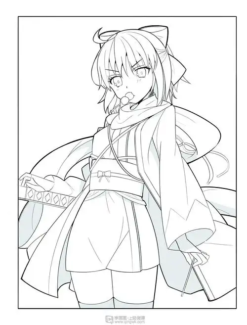 作业:动漫线稿零基础入门学习之主线与辅线的画法练习 - cakonet