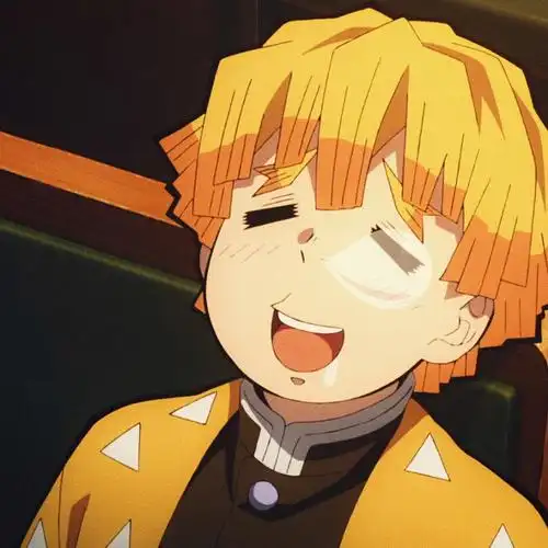 鬼灭之刃我妻善逸自截头像