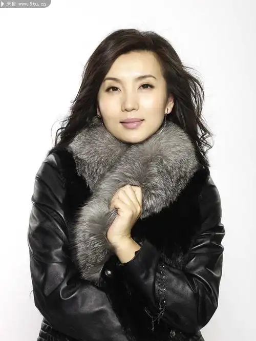 陈好代言皮草广告