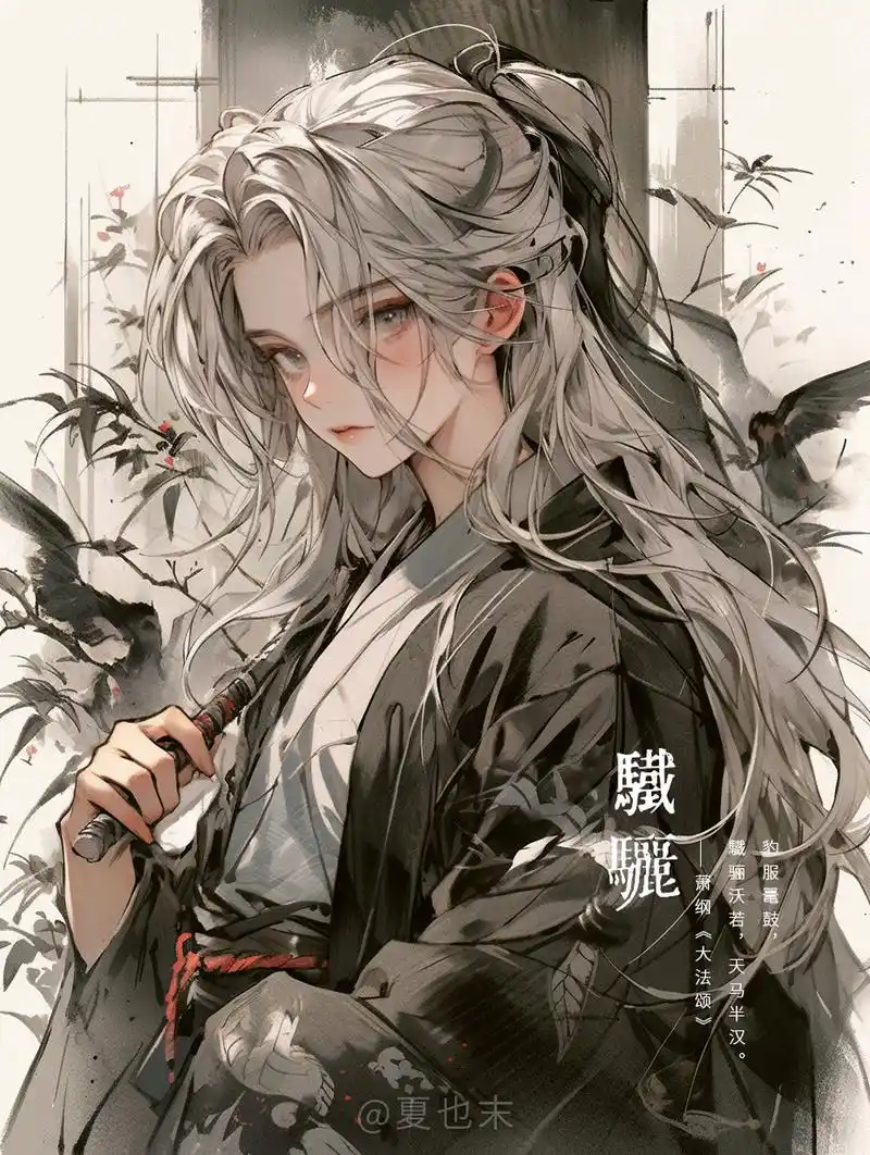 78中国传统色拟人|驖骊 - 一世侠骨柔情 一世侠骨柔情,半生逍遥自在