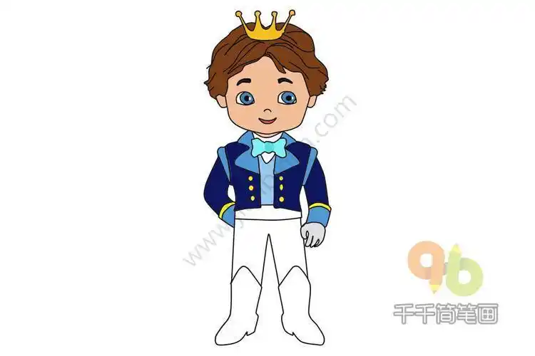 关于四个王子的漫画简笔画集