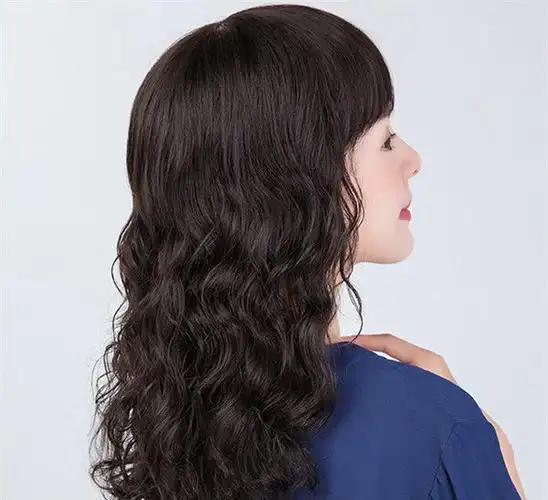 假发女长卷发蛋卷波浪卷发全真发中老年妈妈款时尚全头套 mono网递针