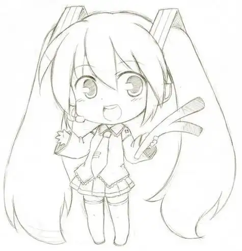 画法步骤教程q版赵丽颖卡通简笔画绘画教程一起来画漂亮的颖宝吧魔道