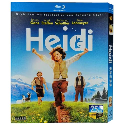 海蒂和爷爷 飘零燕 bd高清1080p剧情家庭冒险电影蓝光碟片盒装