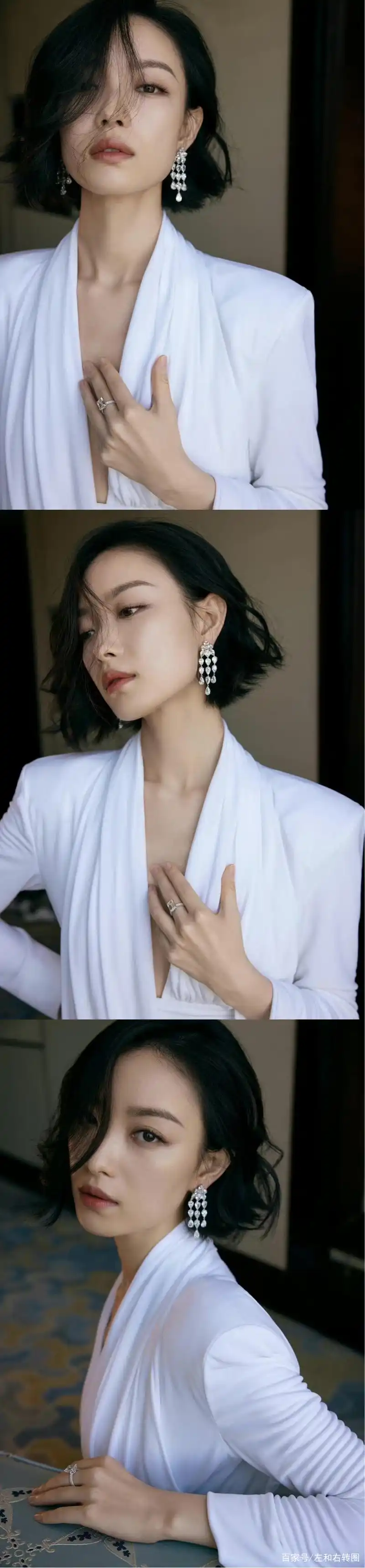 倪妮短发写真造型