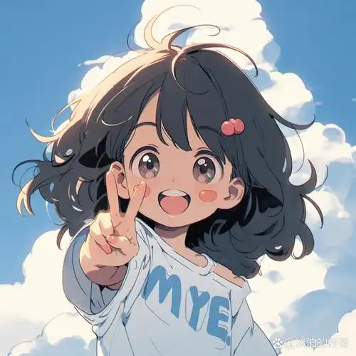 治愈情侣头像|给生活比个耶 这么可爱的头像你确定不换一个吗?