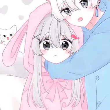 好看的动漫cp头像情侣一对