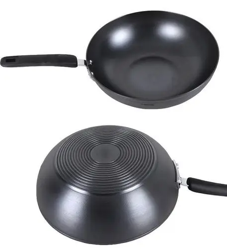 无油烟真不锈炒锅铁锅(可立盖) 30cm fc30t18 商品编号:2354363 品牌