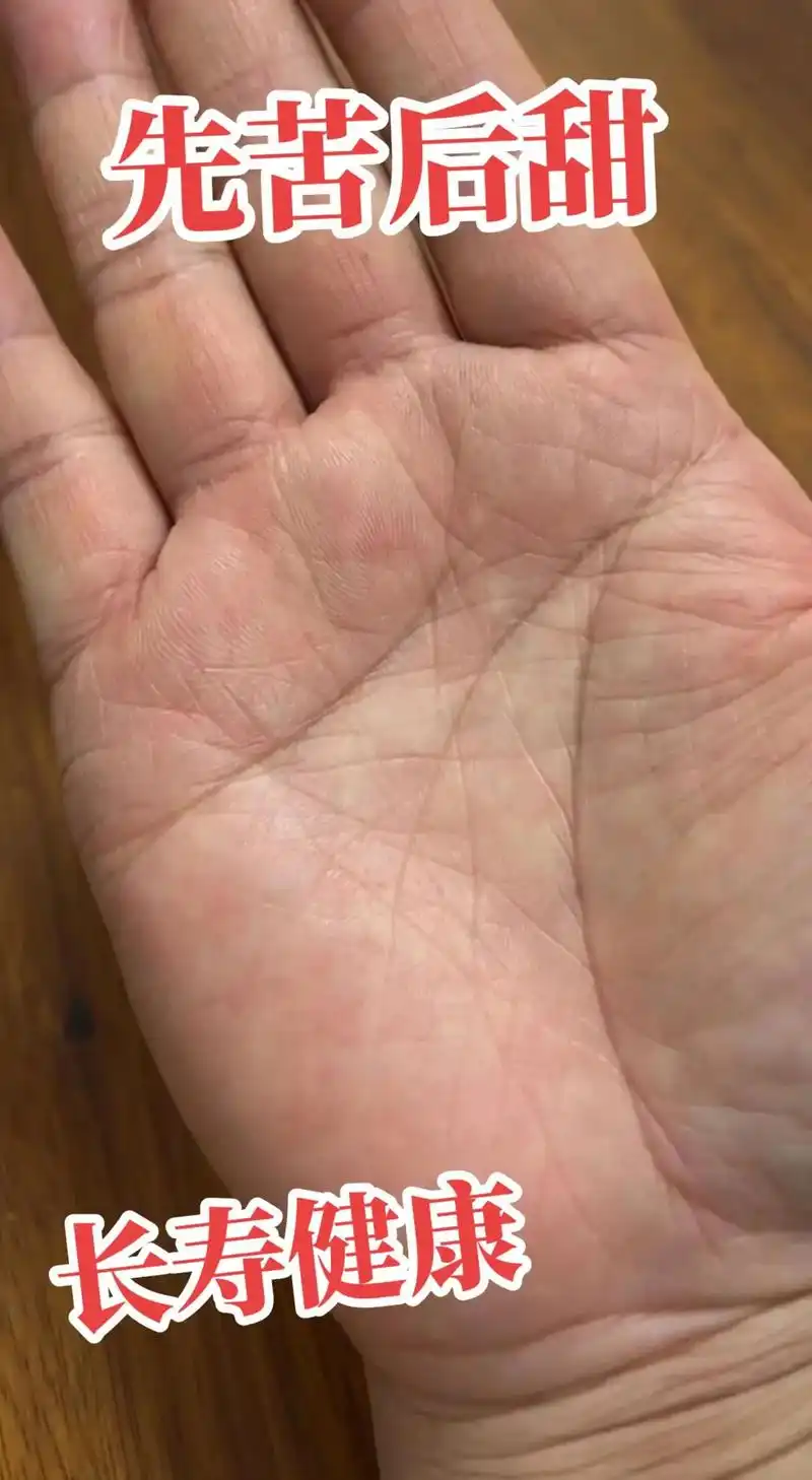 上热门 #掌纹 相信科学 纯属娱乐 ,先苦后甜 ,长寿 健 - 抖音