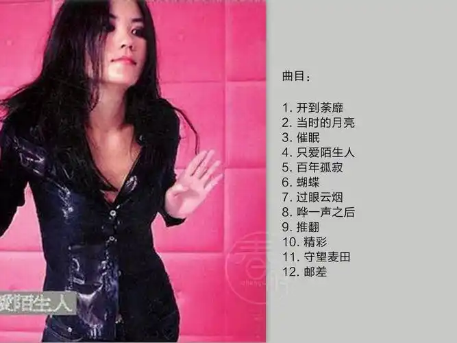 王菲- 《只爱陌生人》1999[flac/分轨]