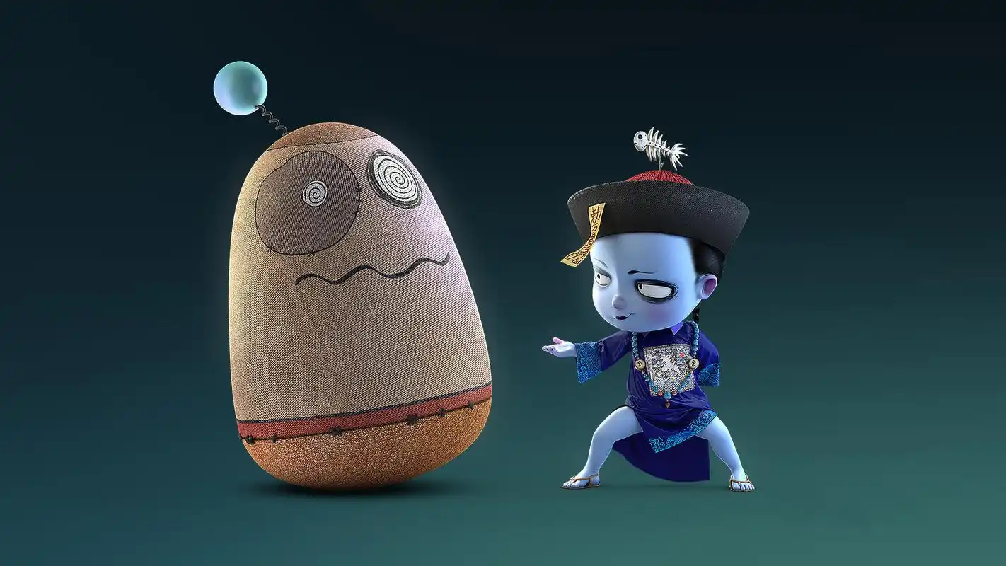 可爱卡通人物僵小鱼图片桌面壁纸