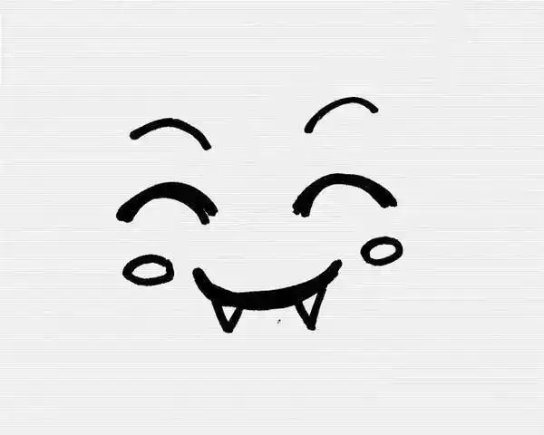 简笔画|18种超萌表情简笔画,赶快画起来,建议先收藏!