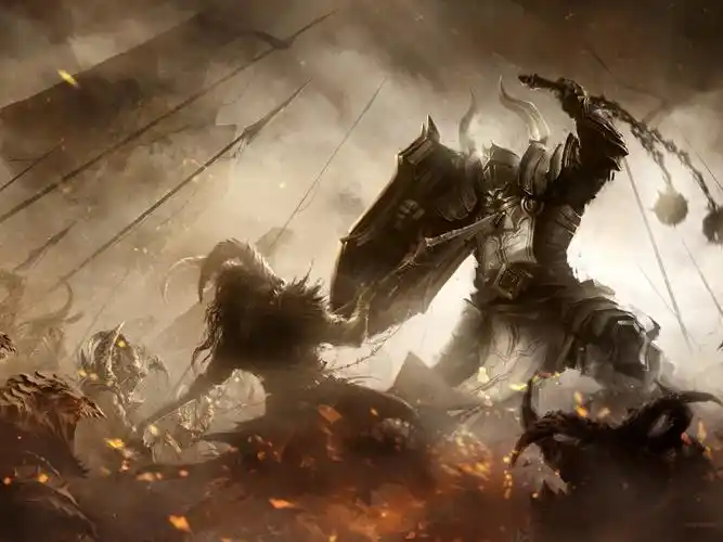 壁纸 暗黑破坏神3,夺魂之镰,视频游戏 2880x1800 hd 高清壁纸, 图片,