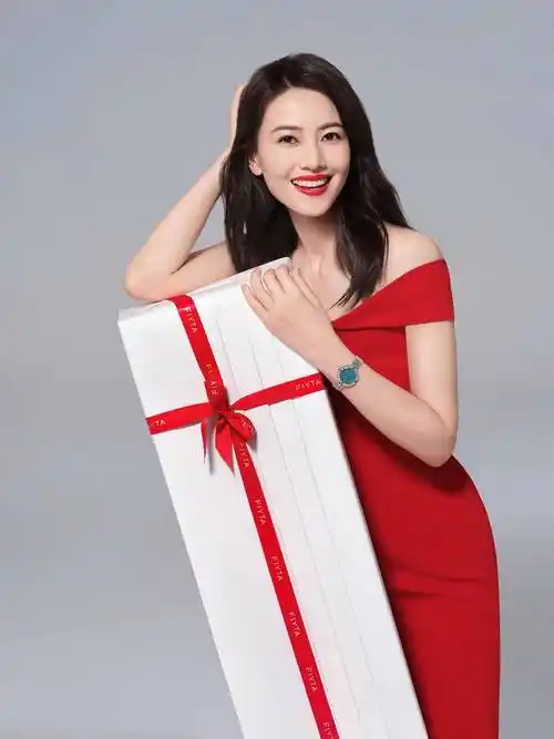 红裙女神高圆圆_笑容_人生_演艺事业