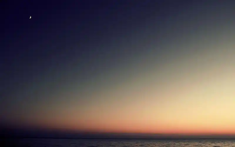 唯美迷人的黄昏风景图片桌面壁纸