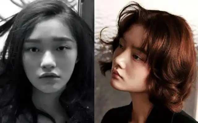 99年的演技小花任敏,因为原生短宽脸显得很生气?