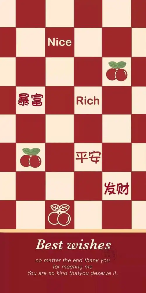 适合过年用的红色系的手机壁纸_网易订阅