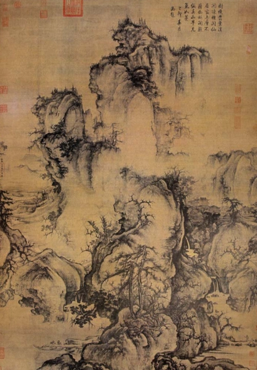 宋代的传世山水名画——郭熙山水画《早春图》的作品鉴赏_环球网校
