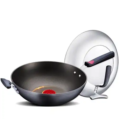 苏泊尔supor-pc32h2火红点3代不粘炒锅32cm【行情 报价 价格 评测