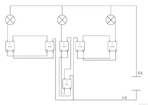 求助,家里接电电路图