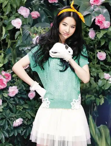 刘亦菲代言拍摄卓多姿女装2013春夏广告大片 卓多姿2013春装新款