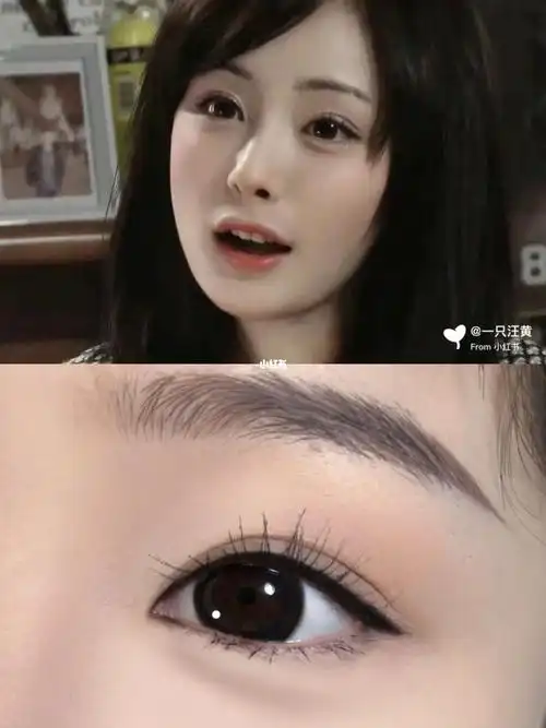 杨幂仿妆～早期杨幂幼态灵动大眼卧蚕眼妆78大眼神术!