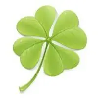 幸福四叶草微信头像点击鼠标右键下载