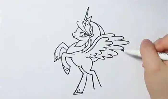 宇宙公主简笔画