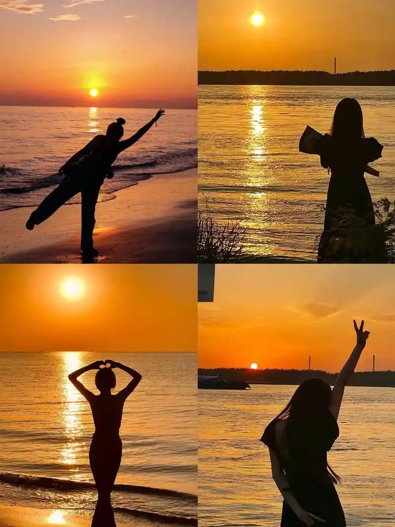 给僵硬特种兵们存些海边拍照姿势/日出日落篇92 如果您来威海想拍照